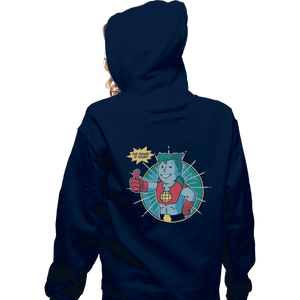 Shirts Zippered Hoodies, Unisex / Small / Navy Planet Boy