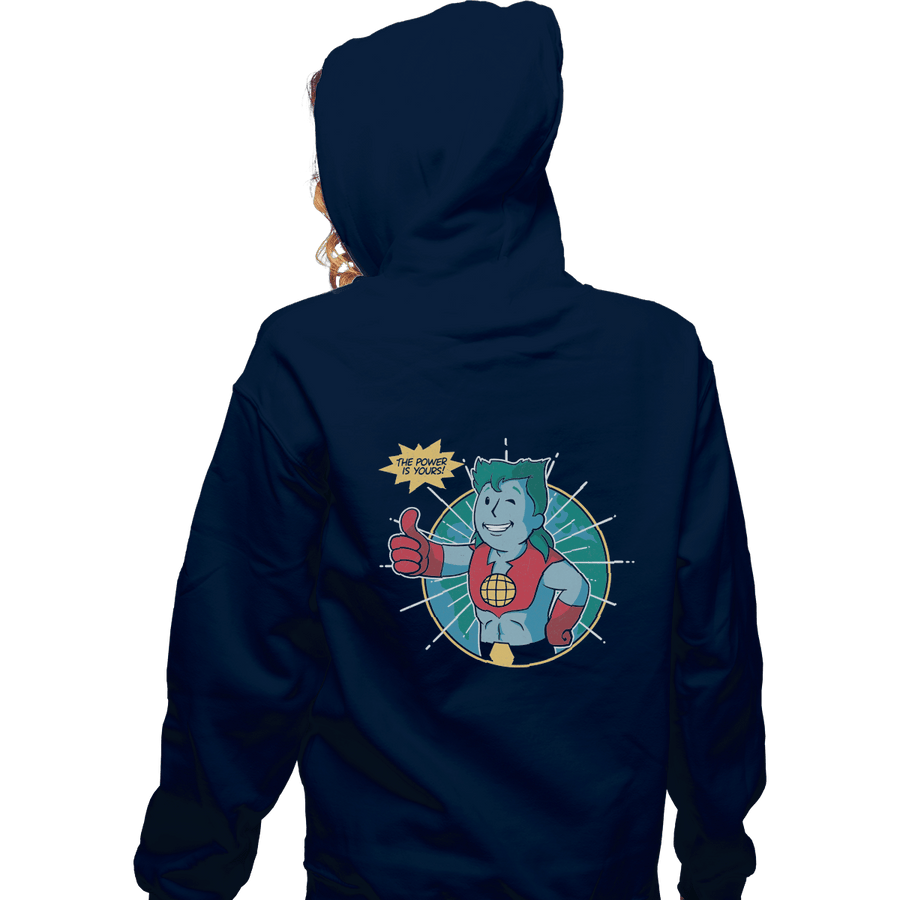Shirts Zippered Hoodies, Unisex / Small / Navy Planet Boy