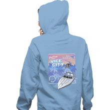 Load image into Gallery viewer, Shirts Pullover Hoodies, Unisex / Small / Royal Blue Greetings From Vice City
