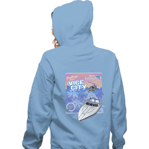 Shirts Pullover Hoodies, Unisex / Small / Royal Blue Greetings From Vice City