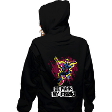 Load image into Gallery viewer, Secret_Shirts Zippered Hoodies, Unisex / Small / Black Be Punk
