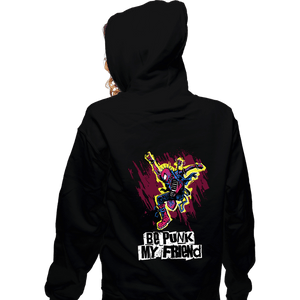 Secret_Shirts Zippered Hoodies, Unisex / Small / Black Be Punk