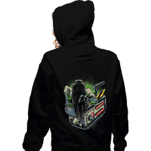 Load image into Gallery viewer, Shirts Zippered Hoodies, Unisex / Small / Black Trapped Ghost
