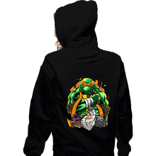 Load image into Gallery viewer, Daily_Deal_Shirts Zippered Hoodies, Unisex / Small / Black The Silly Brother
