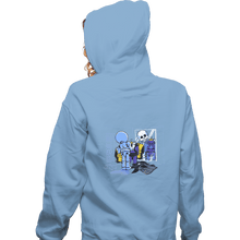 Load image into Gallery viewer, Shirts Pullover Hoodies, Unisex / Small / Royal Blue Skull Style
