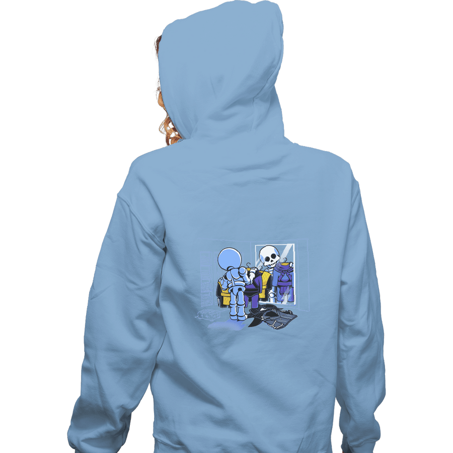 Shirts Pullover Hoodies, Unisex / Small / Royal Blue Skull Style