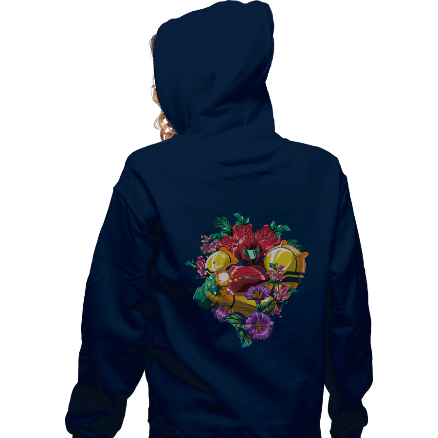 Shirts Zippered Hoodies, Unisex / Small / Navy The Bounty Hunter