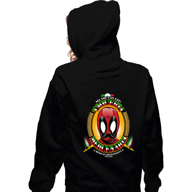 Shirts Zippered Hoodies, Unisex / Small / Black Taqueria Mercenaria