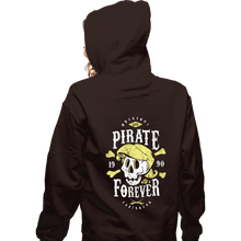 Load image into Gallery viewer, Shirts Zippered Hoodies, Unisex / Small / Dark Chocolate Pirate Forever
