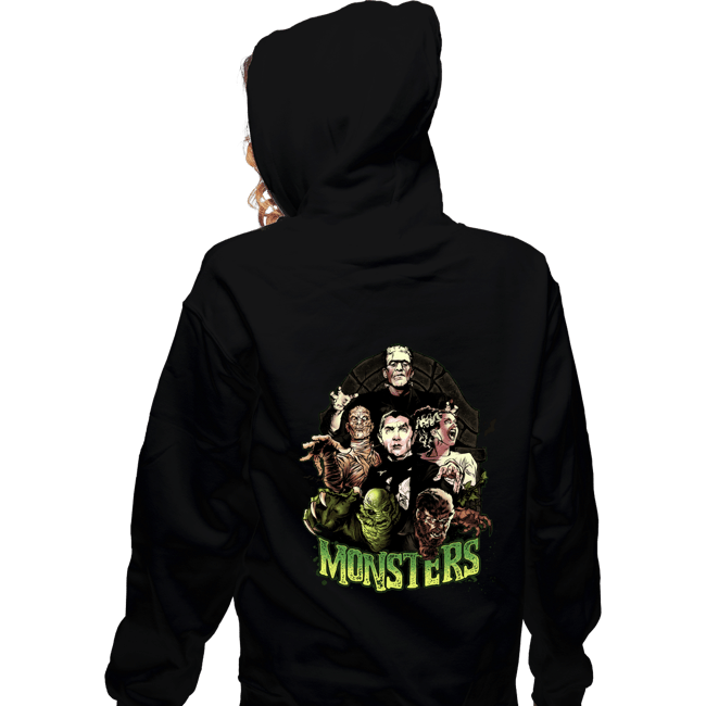 Shirts Zippered Hoodies, Unisex / Small / Black Monsters