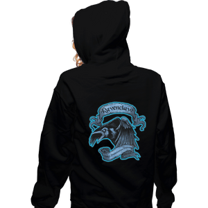 Shirts Zippered Hoodies, Unisex / Small / Black Ravenclaw