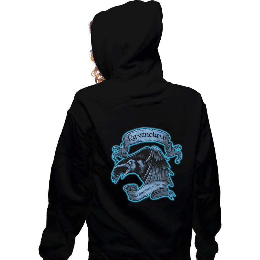 Shirts Zippered Hoodies, Unisex / Small / Black Ravenclaw