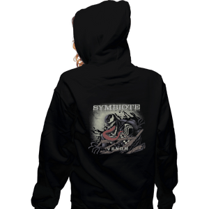 Shirts Zippered Hoodies, Unisex / Small / Black Symbioted