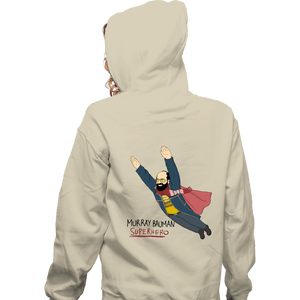 Secret_Shirts Zippered Hoodies, Unisex / Small / White Murray Is My Hero
