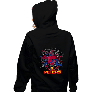 Daily_Deal_Shirts Zippered Hoodies, Unisex / Small / Black 3 Peters