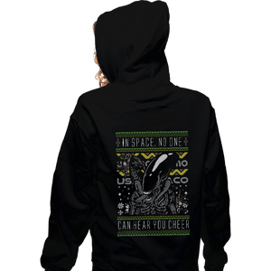Daily_Deal_Shirts Zippered Hoodies, Unisex / Small / Black A Very Xeno Christmas