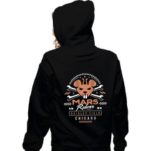 Load image into Gallery viewer, Daily_Deal_Shirts Zippered Hoodies, Unisex / Small / Black Classic Mars Riders
