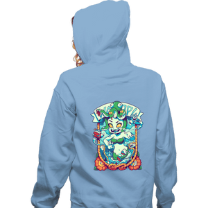 Secret_Shirts Zippered Hoodies, Unisex / Small / Royal Blue Calamaria