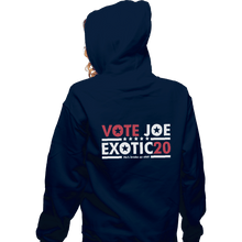 Load image into Gallery viewer, Shirts Zippered Hoodies, Unisex / Small / Navy Vote For Joe
