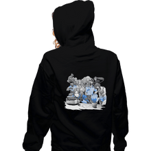 Load image into Gallery viewer, Shirts Zippered Hoodies, Unisex / Small / Black Waiting
