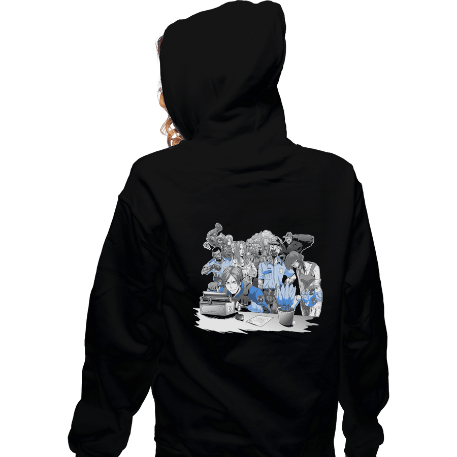 Shirts Zippered Hoodies, Unisex / Small / Black Waiting