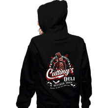 Load image into Gallery viewer, Secret_Shirts Zippered Hoodies, Unisex / Small / Black William Cutting&#39;s Deli
