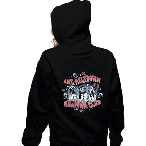 Daily_Deal_Shirts Zippered Hoodies, Unisex / Small / Black Meltdown Club