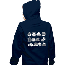 Load image into Gallery viewer, Shirts Zippered Hoodies, Unisex / Small / Navy Who Lover
