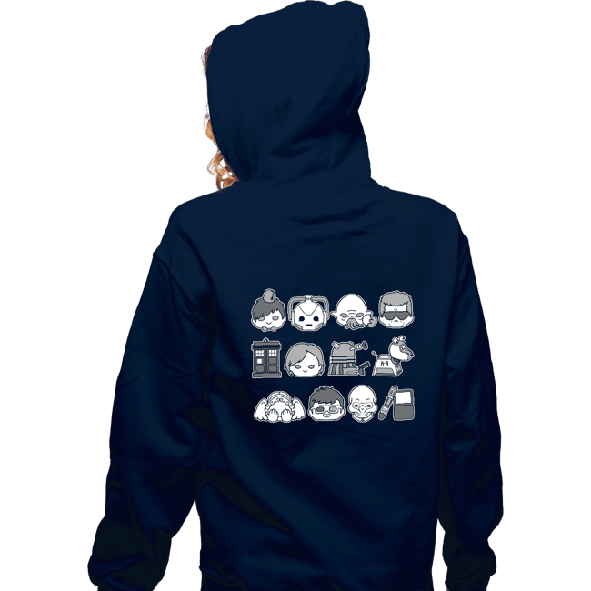 Shirts Zippered Hoodies, Unisex / Small / Navy Who Lover