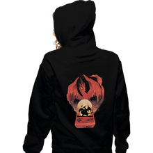 Load image into Gallery viewer, Shirts Zippered Hoodies, Unisex / Small / Black Red Pocket Gaming
