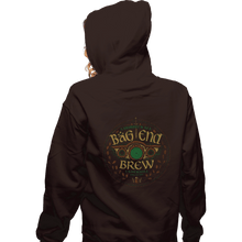 Load image into Gallery viewer, Shirts Zippered Hoodies, Unisex / Small / Dark Chocolate Bag End Brew
