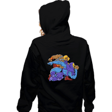 Load image into Gallery viewer, Secret_Shirts Zippered Hoodies, Unisex / Small / Black The Blond Knight Returns!

