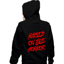 Load image into Gallery viewer, Daily_Deal_Shirts Zippered Hoodies, Unisex / Small / Black 80s Horror
