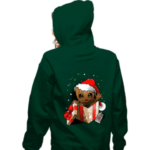 Secret_Shirts Zippered Hoodies, Unisex / Small / Irish Green I Am Christmas