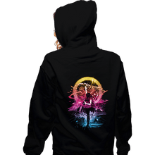 Load image into Gallery viewer, Shirts Zippered Hoodies, Unisex / Small / Black Venus Storm
