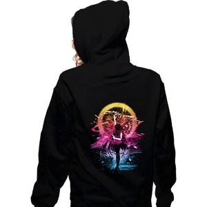 Shirts Zippered Hoodies, Unisex / Small / Black Venus Storm