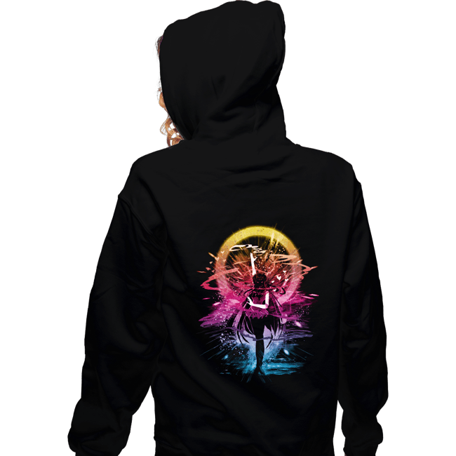 Shirts Zippered Hoodies, Unisex / Small / Black Venus Storm