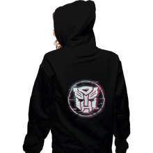 Load image into Gallery viewer, Shirts Pullover Hoodies, Unisex / Small / Black Autobots Glitch
