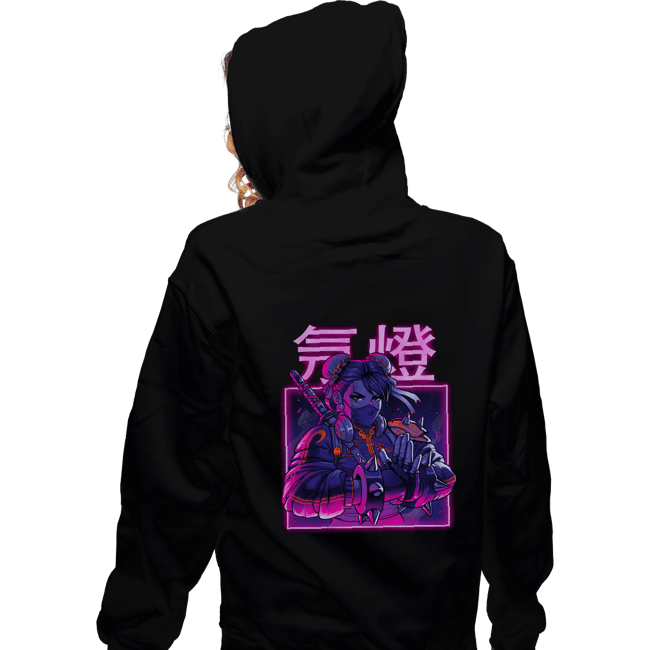 Shirts Zippered Hoodies, Unisex / Small / Black Neon Spring