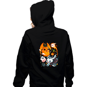 Daily_Deal_Shirts Zippered Hoodies, Unisex / Small / Black Digi Halloween