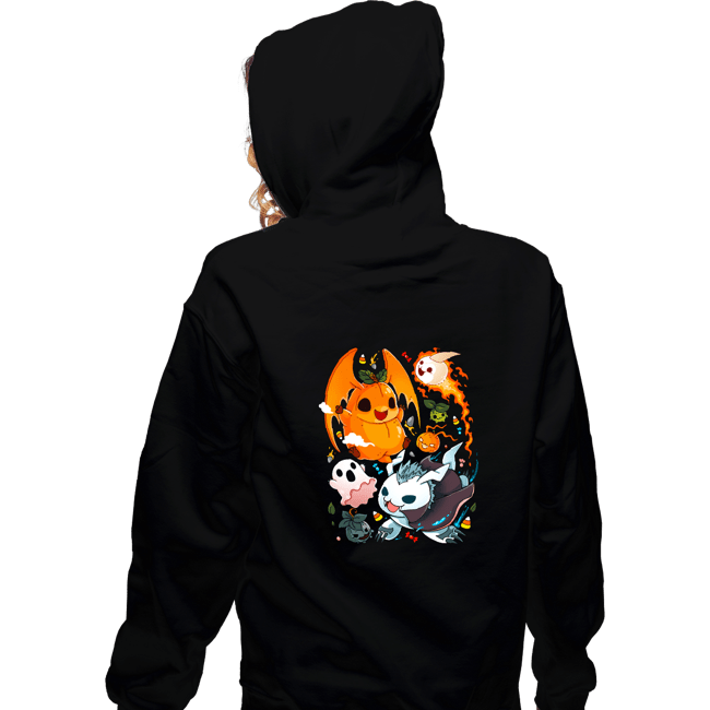 Daily_Deal_Shirts Zippered Hoodies, Unisex / Small / Black Digi Halloween