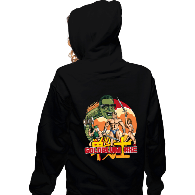 Shirts Zippered Hoodies, Unisex / Small / Black Goldblum Axe