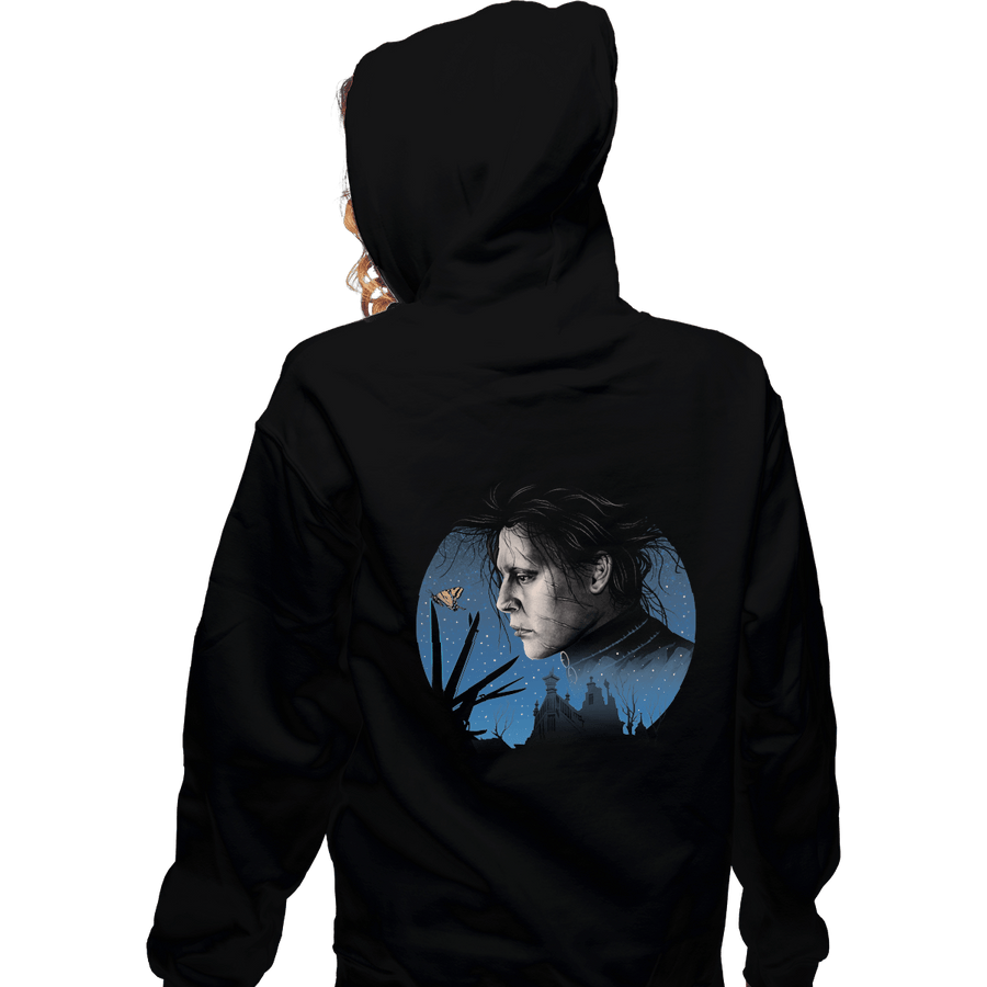 Shirts Zippered Hoodies, Unisex / Small / Black Scissored Gentleman