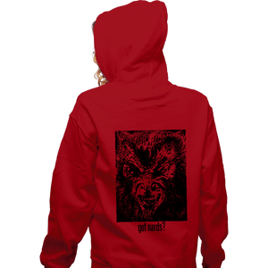 Secret_Shirts Zippered Hoodies, Unisex / Small / Red Got Nards