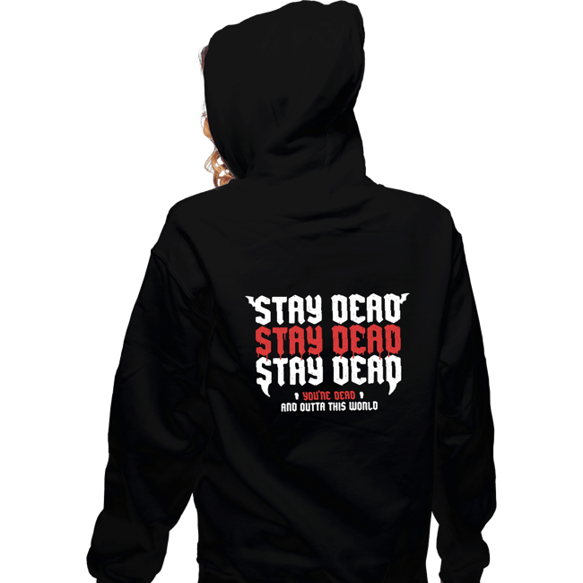 Secret_Shirts Zippered Hoodies, Unisex / Small / Black Outta This World