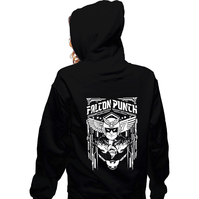 Shirts Zippered Hoodies, Unisex / Small / Black Falcon Crest