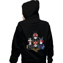 Load image into Gallery viewer, Shirts Zippered Hoodies, Unisex / Small / Black Rider Rhapsody
