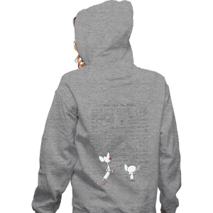 Shirts Zippered Hoodies, Unisex / Small / Sports Grey The Plan Tonight