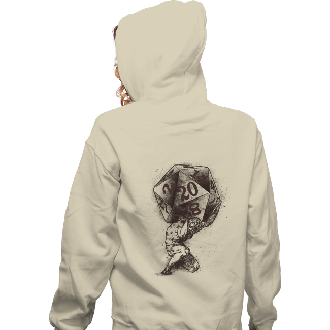 Daily_Deal_Shirts Zippered Hoodies, Unisex / Small / White Dice Atlas