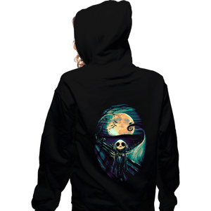 Secret_Shirts Zippered Hoodies, Unisex / Small / Black Scream Before Christmas